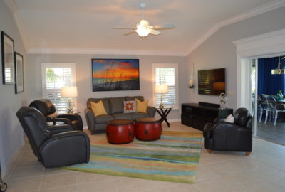 Warm and Colorful Living Room