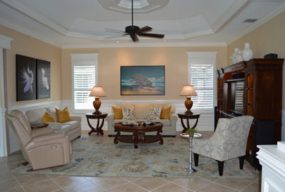 Living room with Beautiful Art Furniture