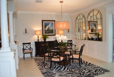 Matching Zebra rug Furniture and Mirrors