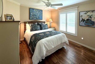 Finished Guest room, New Year’s Eve, Finishing Touch - by Ruth Dyer.