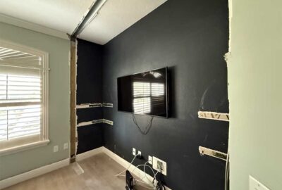 drywall pulled back, transformation, Interior Design - by Ruth Dyer.