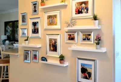 Photo Wall, Gardenia and Begonia.