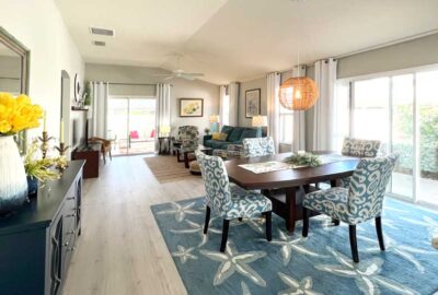 Open, inviting, Bespoke, Home Décor by Ruth Dyer - in the Villages of Florida.