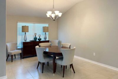 Before, Putnam mode dining room, Finishing Touch - by Ruth Dyer.