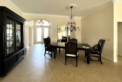 Before, needs some things to make it pop, Dining-Room Lantana, Interior Design - in the Villages of Florida.