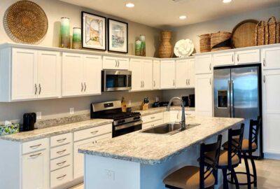 Putnam model, Kitchen, Finished and Inviting, Interior Design - by Ruth Dyer.