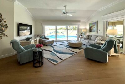 Second change - Remove windows to access the pool, Finishing Touch - by Ruth Dyer.