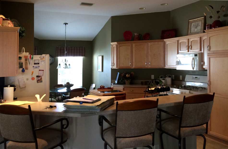 Before is dark - Interior Design - Home Décor by Ruth Dyer