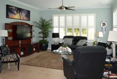Before, needed a pop of color - Interior Design - in the Villages of Florida.