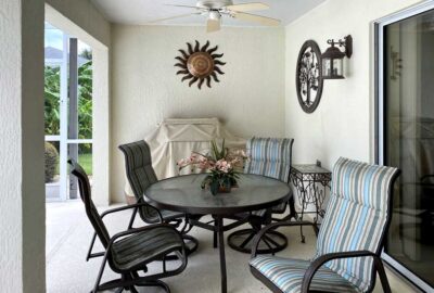 Before of Gardenia Lanai - Interior Design - in the Villages of Florida.