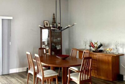 Dining room with three small pieces - Interior Design - in the Villages of Florida.