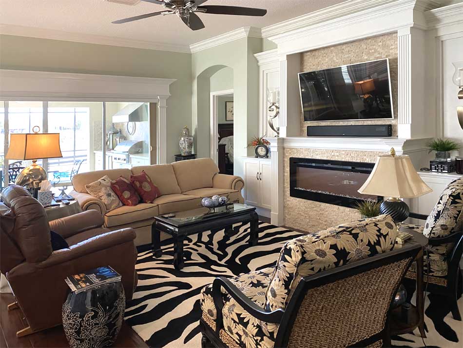 Homeowner wanted to freshen up the space, Interior Design - in the Villages of Florida.