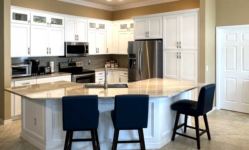 Great new kitchen with so much Function, Interior Design - in the Villages of Florida.