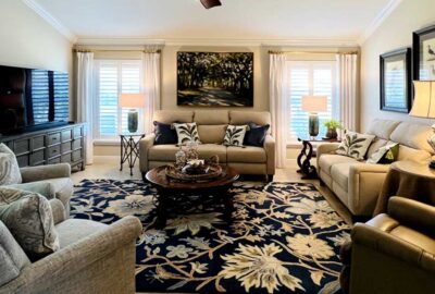 After, looks so inviting, Interior Design - in the Villages of Florida.