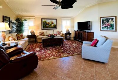 One more of the Space which I Lightened, Home Décor by Ruth Dyer - in the Villages of Florida.