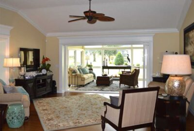 One more after living-room, Gardenia Model, Interior Design - in the Villages of Florida.