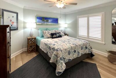 Light Bright and Inviting, Home Décor by Ruth Dyer - in the Villages of Florida, Guest room of a Gardenia model.