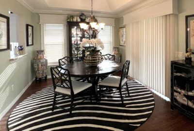 After, Dining-room, Mandevilla model, Interior Design - in the Villages of Florida.
