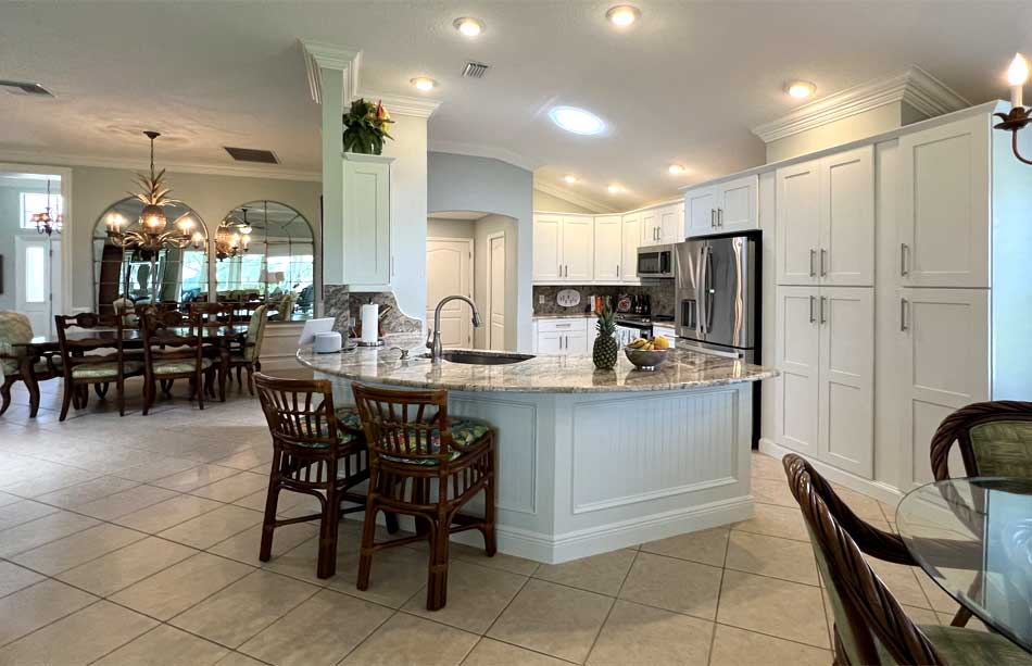 view of the new kitchen, Lantana model, butler's pantry.