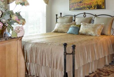 Master bedroom, Home Décor by Ruth Dyer - in the Villages of Florida.