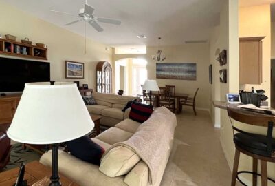 Before – needed some Dramatic Flair, Lantana model, Interior Design - in the Villages of Florida.