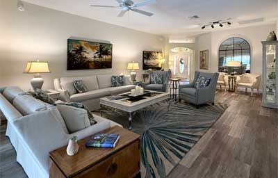 Iris living room, looks open and inviting, Finishing Touch - by Ruth Dyer.