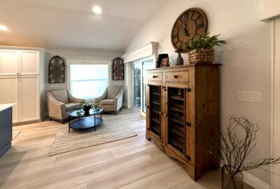 Bright with a modern look, Interior Design - in the Villages of Florida.