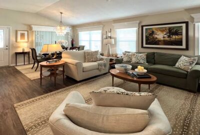 Emerald model villa, Casually Elegant and very Inviting, Home Décor by Ruth Dyer - in the Villages of Florida.