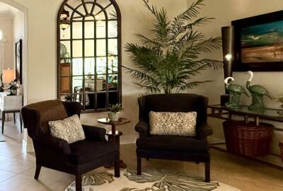 Nook #1, Bright and inviting, Lantana Models, Home Décor by Ruth Dyer - in the Villages of Florida.