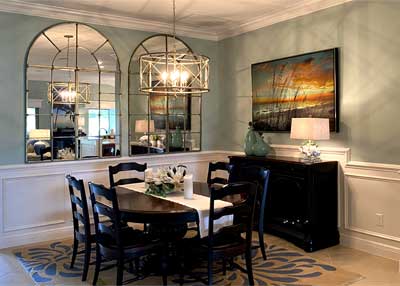 Dining room looks bright and inviting ! dining room looks bright and inviting, Home Décor by Ruth Dyer - in the Villages of Florida.