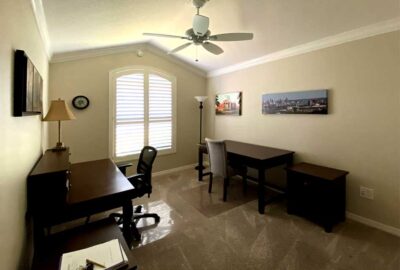 room was strictly an office, Home Décor by Ruth Dyer - in the Villages of Florida.