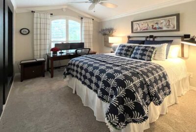 Functional and inviting for work or relaxation, Finishing Touch - by Ruth Dyer.