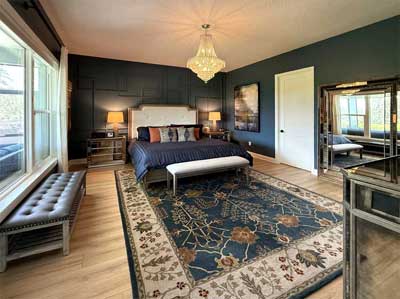 Dark and Moody, New Year’s Eve, Home Décor by Ruth Dyer - in the Villages of Florida.