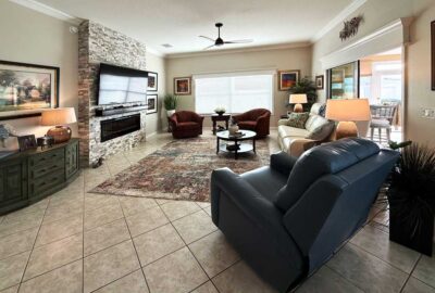 After Image, lots of Color and a new Rug, Interior Design - in the Villages of Florida.
