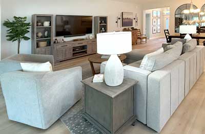 Entertainment unit and the Dining room. entertainment unit and the dining room, Home Décor by Ruth Dyer - in the Villages of Florida.