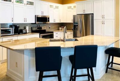 Light, Bright and Big, kitchen makeover, Arlington courtyard villa, Interior Design - by Ruth Dyer.