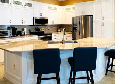 Light, bright, and big, Interior Design - in the Villages of Florida.