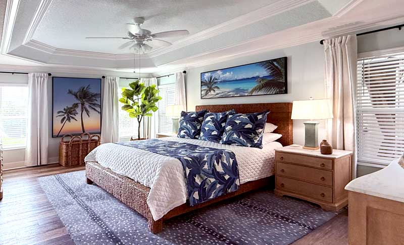 Master Bedroom, inviting and relaxing, Finishing Touch - by Ruth Dyer.