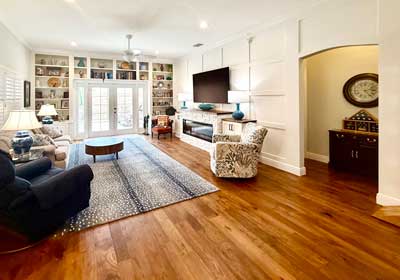 light and bright, living room, Belmont Cabana Villa, Interior Design - by Ruth Dyer.