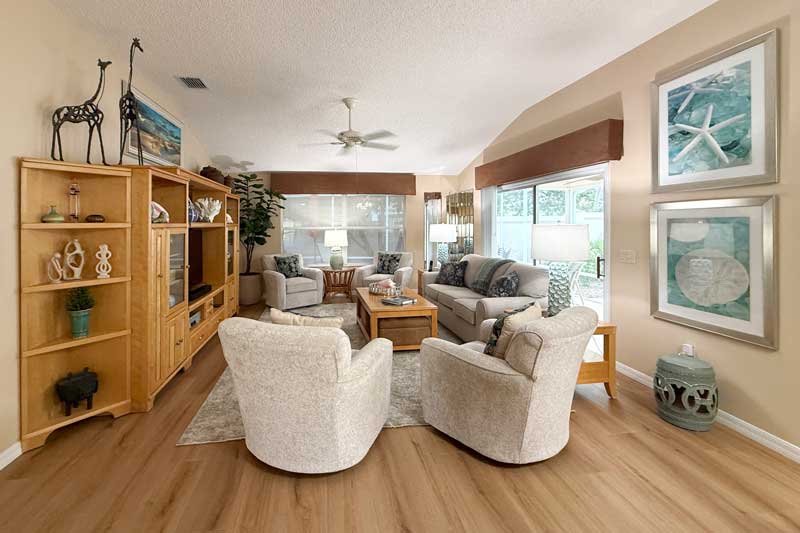 After is Much Brighter and so Inviting and Fresh ! Much Brighter and so Inviting and Fresh, Interior Design - in the Villages of Florida.